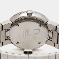 Dior Mother of Pearl Diamond Stainless Steel La D De Dior CD042111M002 Women's Wristwatch 33 mm