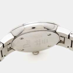 Dior Mother of Pearl Diamond Stainless Steel La D De Dior CD042111M002 Women's Wristwatch 33 mm