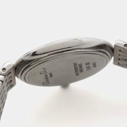 مملوكة مسبقًا Christian Dior White Stainless Steel D69-100 Women's Wristwatch 32 mm