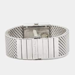 Christian Dior Grey Stainless Steel D79-100 Women's Wristwatch 28 mm