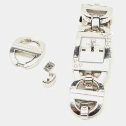 Christian Dior Mother of Pearl Stainless Steel Diamond Malice D78-1091 Women's Wristwatch 19 mm