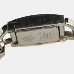 Christian Dior Mother of Pearl Stainless Steel Diamond Malice D78-1091 Women's Wristwatch 19 mm