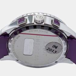Dior Purple Stainless Steel Diamond Christal CD11431JR001 Women's Wristwatch 39 mm