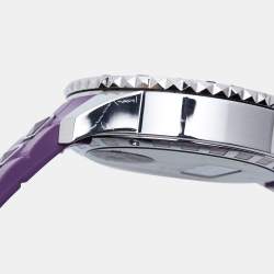 Dior Purple Stainless Steel Diamond Christal CD11431JR001 Women's Wristwatch 39 mm