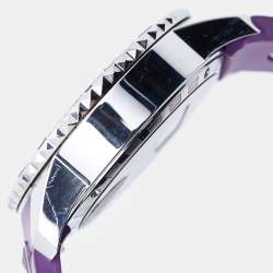 Dior Purple Stainless Steel Diamond Christal CD11431JR001 Women's Wristwatch 39 mm