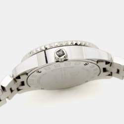 Dior Grey Stainless Steel Diamond Christal CD112115M001 Women's Wristwatch 28 mm