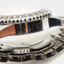 Dior Grey Stainless Steel Diamond Christal CD112115M001 Women's Wristwatch 28 mm
