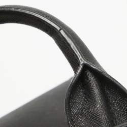 Pre Owned DKNY Black Leather Medium Carol Tote