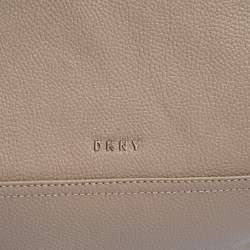مملوكة مسبقًا DKNY Beige Leather Tote