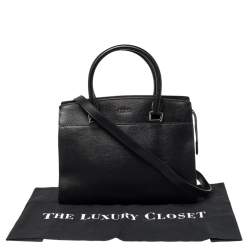 Pre Owned حقيبد يد توتس دي كيه إن واي جلد أسود