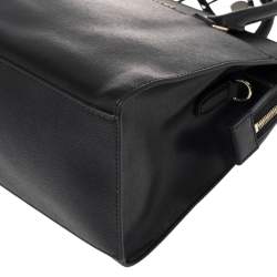 Pre Owned حقيبد يد توتس دي كيه إن واي جلد أسود