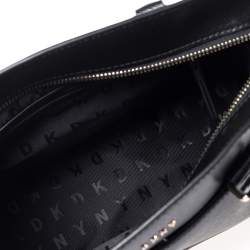 Pre Owned حقيبد يد توتس دي كيه إن واي جلد أسود