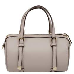 Pre Owned DKNY Beige PVC Small BO Duffel Bag