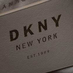 Pre Owned DKNY Beige PVC Small BO Duffel Bag