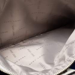 Pre Owned DKNY White Pebble Leather Noho Tote