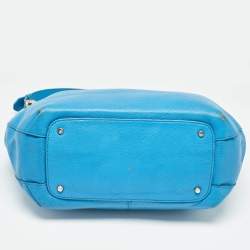 DKNY Blue Leather Hobo