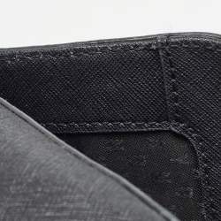 Pre Owned Dkny Black Leather Bryant Park Flap Shoulder Bag