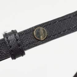 Pre Owned Dkny Black Leather Bryant Park Flap Shoulder Bag