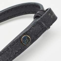 Pre Owned Dkny Black Leather Bryant Park Flap Shoulder Bag