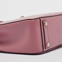 Pre Owned DKNY Pink Leather Bryant Park Chain Tote