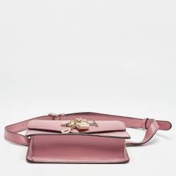 DKNY Pink Leather Elissa Belt Bag