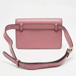 DKNY Pink Leather Elissa Belt Bag