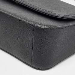 Pre Owned DKNY Black Leather Bibi East West Shoulder Bag