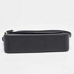 Pre Owned DKNY Black Leather Bibi East West Shoulder Bag