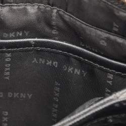 Pre Owned DKNY Black Leather Paige Satchel