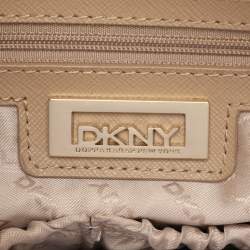 DKNY Red Leather Front Dome Satchel