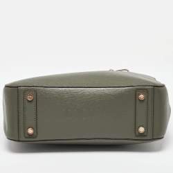 Pre Owned DKNY Grey Saffiano Leather Tote