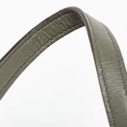 Pre Owned DKNY Grey Saffiano Leather Tote