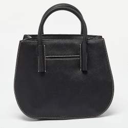 DKNY Black Saffiano Leather Tote