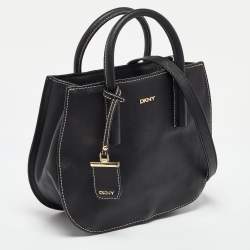 DKNY Black Saffiano Leather Tote