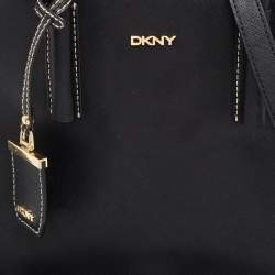 DKNY Black Saffiano Leather Tote