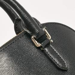 Dkny Black Leather Dome Satchel