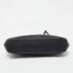 Pre Owned Dkny Black Saffiano Leather Shoulder Bag