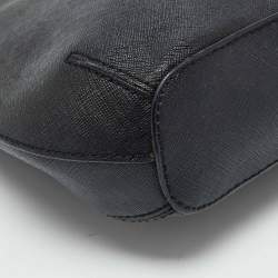 Pre Owned Dkny Black Saffiano Leather Shoulder Bag