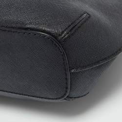 Pre Owned Dkny Black Saffiano Leather Shoulder Bag