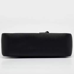 Pre Owned Dkny Black Leather Bryant Park Chain Tote