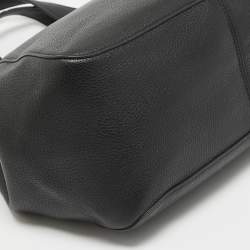 Pre Owned DKNY Black Leather Effortless Tote