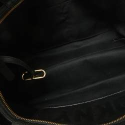 Pre Owned DKNY Black Leather Effortless Tote