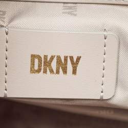 DKNY Blue Leather Perri Box Tote