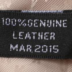 Pre Owned Dkny Yellow Quilted Leather Flap Shoulder Bag