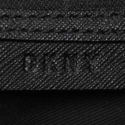 Dkny Khaki Green Leather Tote
