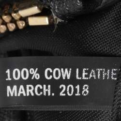 Pre Owned DKNY Black Saffiano Leather Bryant Park Bucket Bag