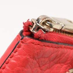 Dkny Red Leather Shoulder Bag