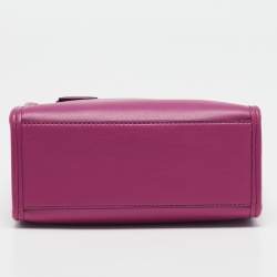 DKNY Hot Pink Leather Crossbody Bag