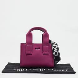 DKNY Hot Pink Leather Crossbody Bag
