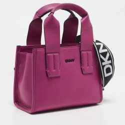 DKNY Hot Pink Leather Crossbody Bag